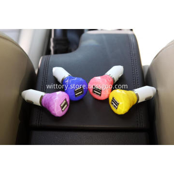 Multi-Color diamond Series Car Charger